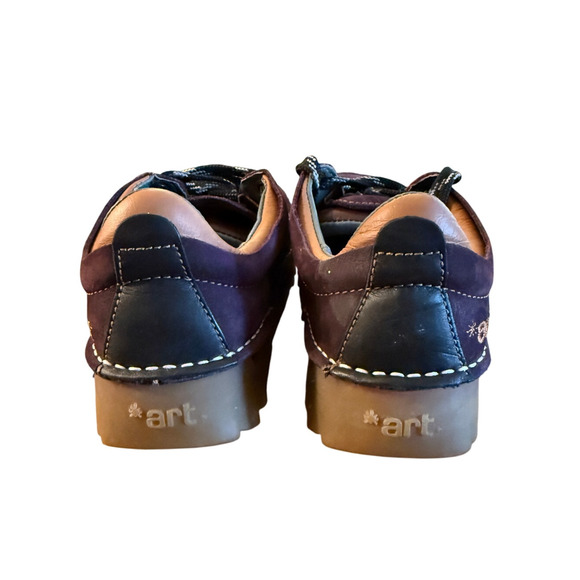 The Art Company EU38/US 8/UK 5 Chunky Sneakers Leather Shoes SKYLINE Purple EUC! - Picture 4 of 9